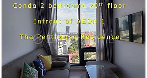 #SC005 👉 #LOWEST #PRICE #URGENT #SALE, 20th floor Two Bedrooms at The Penthouse Residence #AEON #MALL