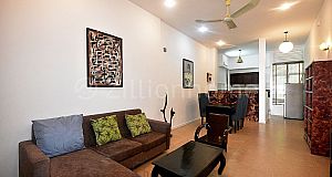 Townhouse 2 Bedrooms With Fully Furnished For Rent In Toul Svay Prey Area, Close to Olympic Stadium