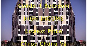 #SC005 👉 SALE 4 Bedrooms at Condo Chroy Chongva National Road 6A With HIGH INCOME !!!