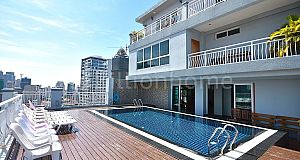 1BR - Serviced Apartment With Gym And Pool For Rent In BKK3