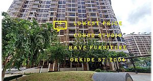 #SC007 👉 Lowest Price Condo Studio at The Orkide Royal Street 2004 Urgent Sale
