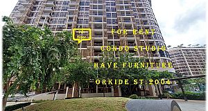 #SCL008 👉 For Rent Condo Studio at The Orkide Royal Street 2004