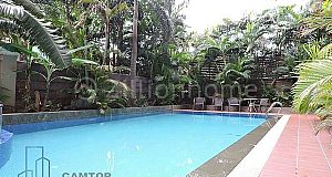 2 bedrooms nice apartment with Gym Pool for rent in Tuol Kork area, near TK avenue