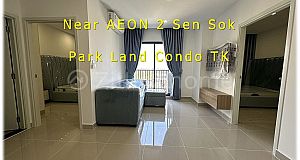 #SCL005 👉 Brand New Condo Two Bedrooms Near SEN SOK AEON 2 at Chip Mong Park Land TK For RENT