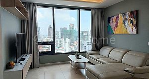 --- BEAUTIFUL WHOLE CORNER Three Bedrooms at The Penthouse Resident in front of AEON Mall 1