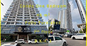 👉 Fully Furnished BKK3 One Bedroom at Condo Golden One URGENT SALE