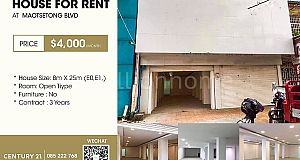 House for Rent at Maotsetong Blvd ផ្ទះសម្រាប់ជួល នៅមហាវិថីម៉ៅសេទុង(C-9039)