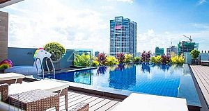 2 bedrooms modern apartment for rent in Tuol Kork area with Gym pool, near TK avenue