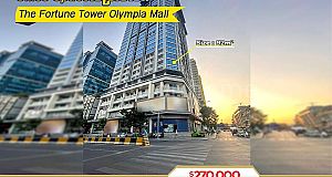 Office Spaceសម្រាប់លក់⚡️ នៅ The Fortune Tower Olympia Mall (ID:#DN2754)